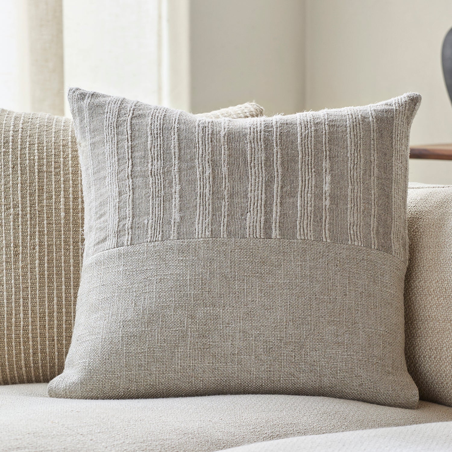 Loomed Luxe Throw Pillow