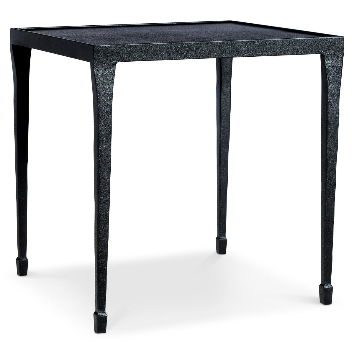 Bernhardt Interiors Halden Side Table in Black, back view
