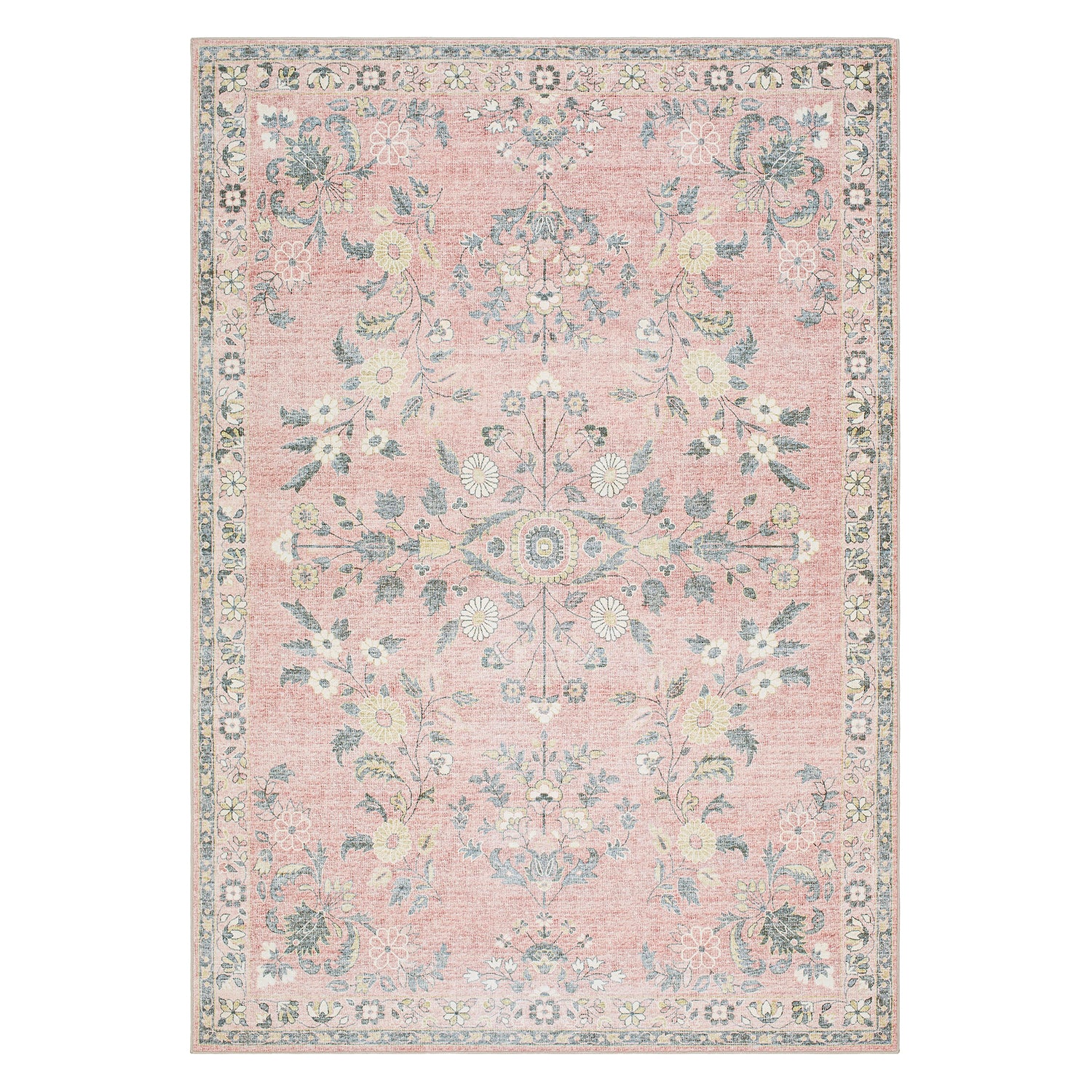 Livabliss Lavable Traditional Machine Woven Rug