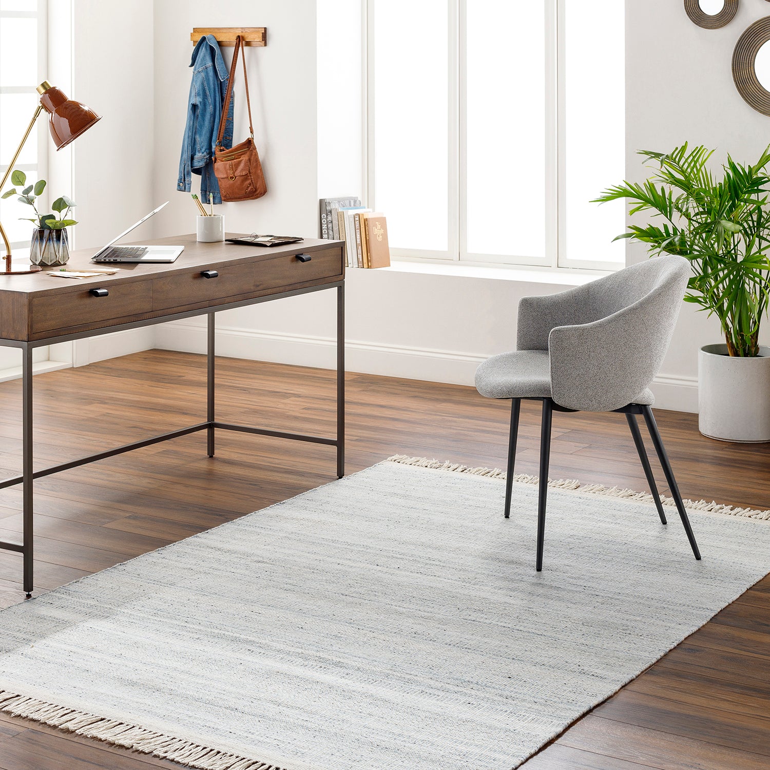 Surya Lily Stripes Hand Woven Rug