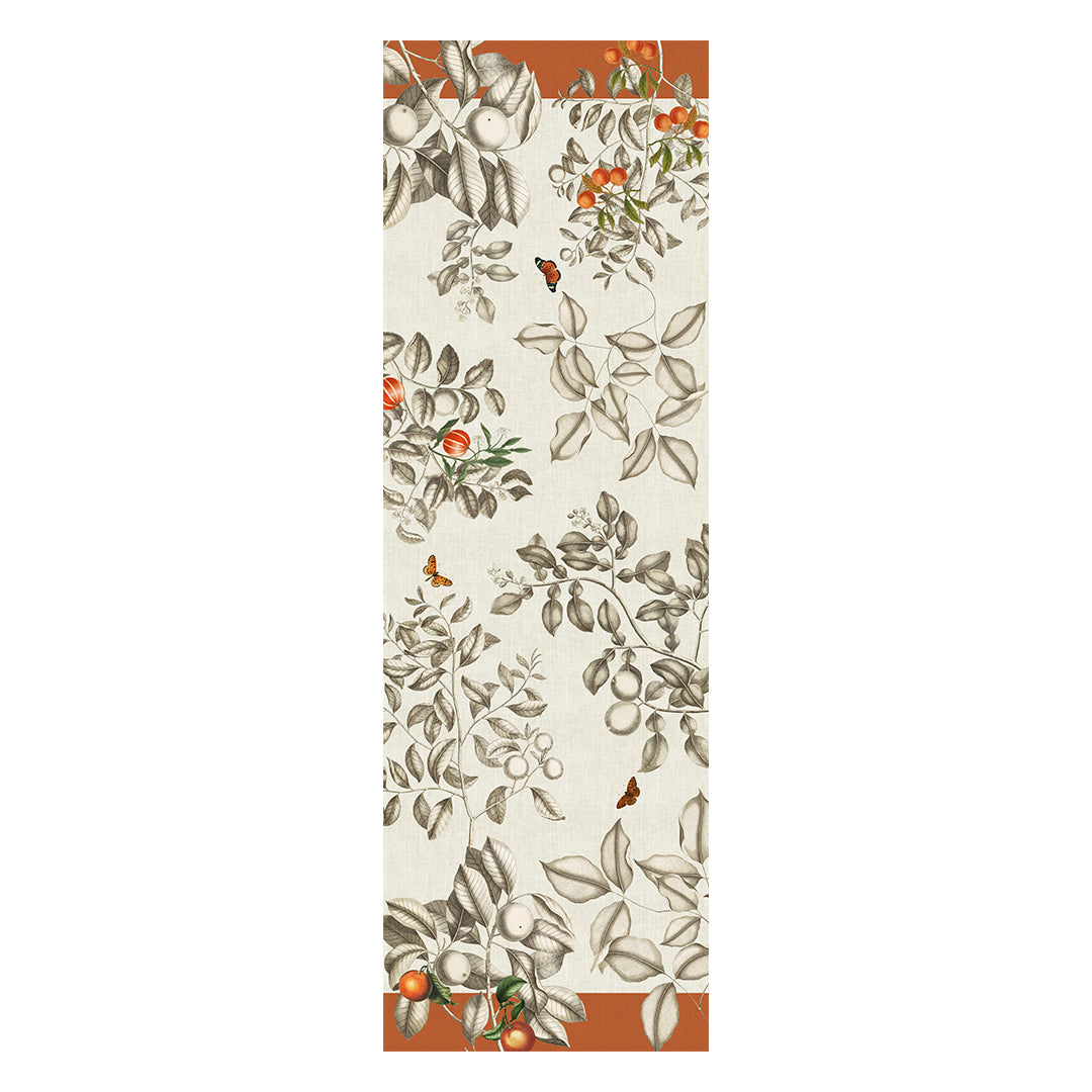 Garnier Thiebaut Mandarines Rouille Tablerunner