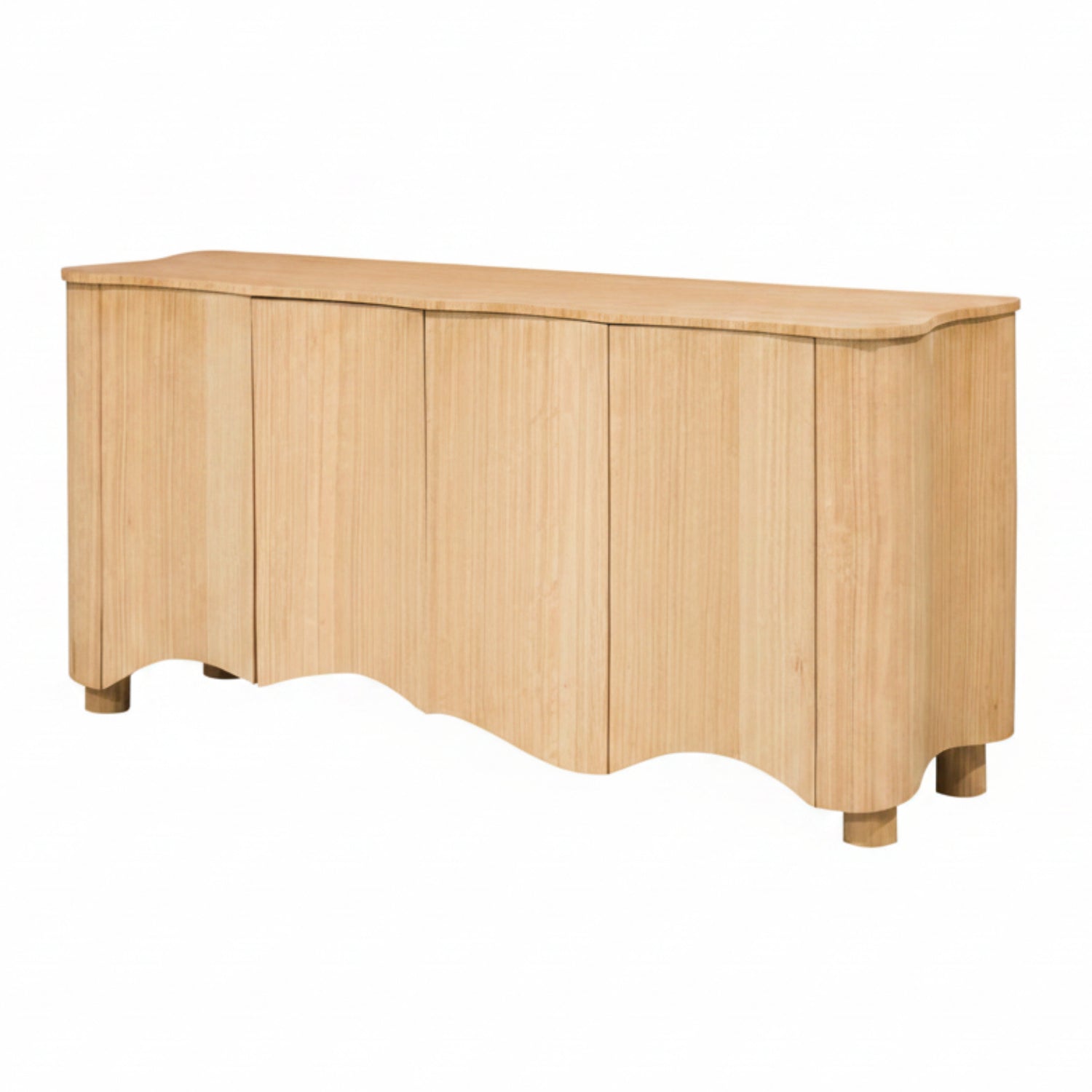 Marron Eucalyptus Veneer Sideboard