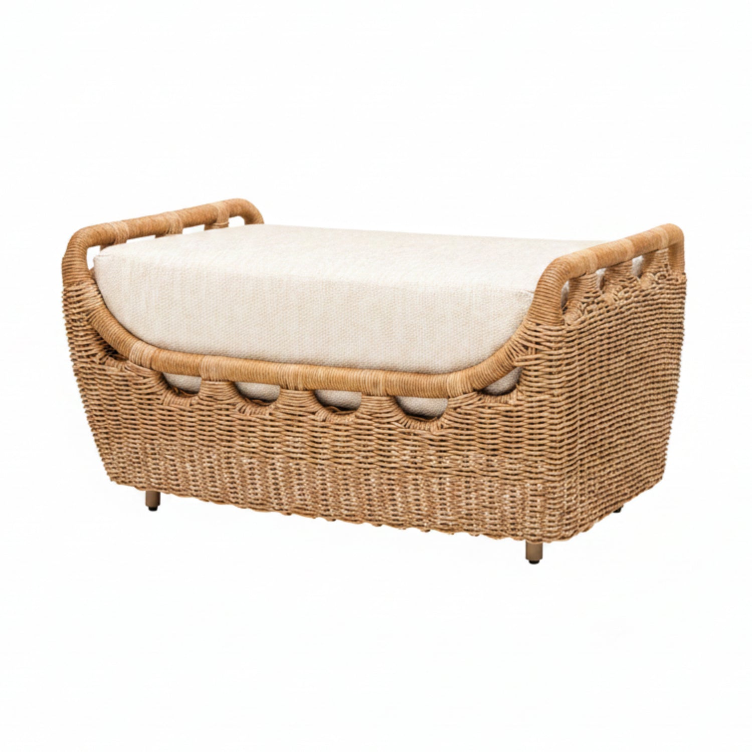 Marvella Sunbrella Outdoor Ottoman