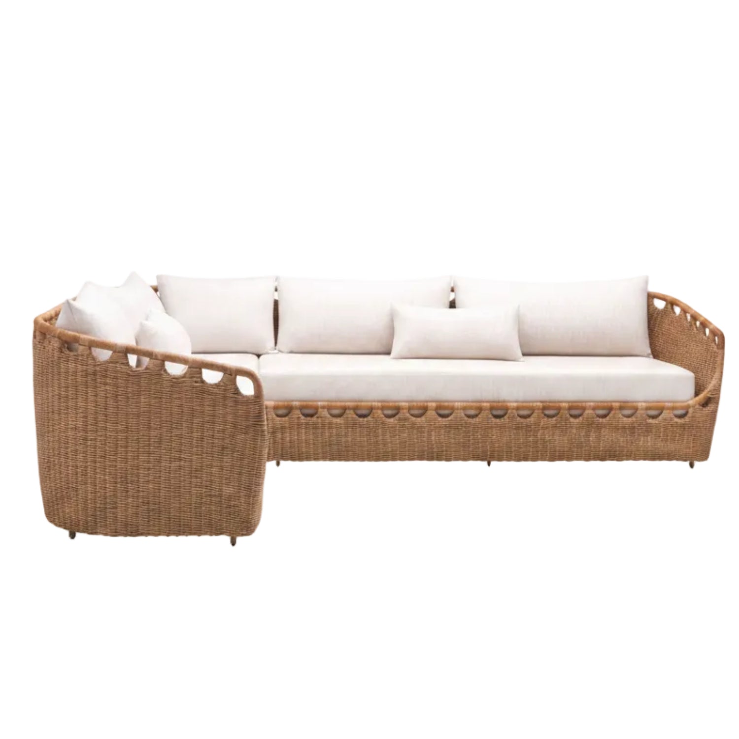 Marvella Sunbrella Right Arm Outdoor Sectional