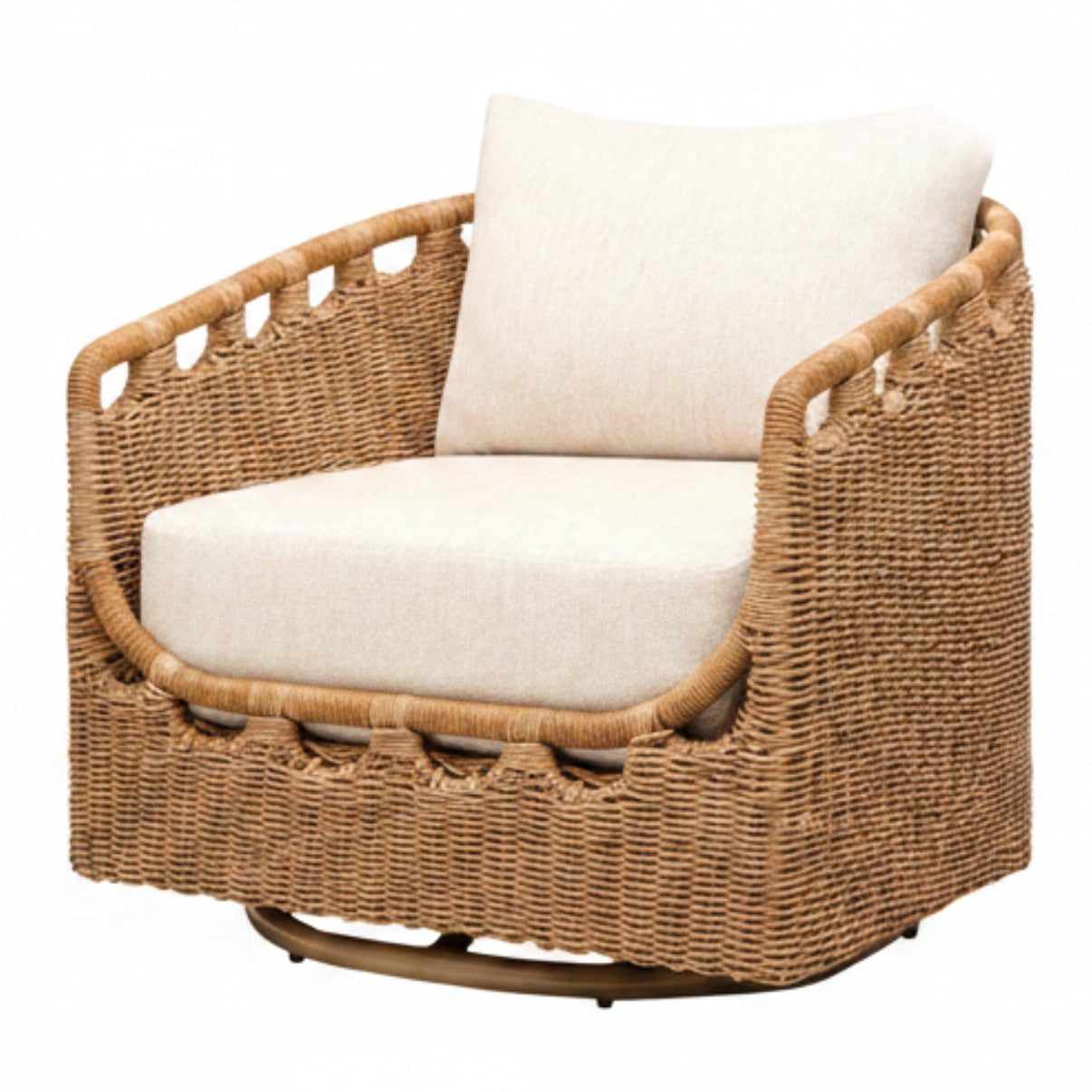 Marvella Sunbrella Outdoor Swivel Chair