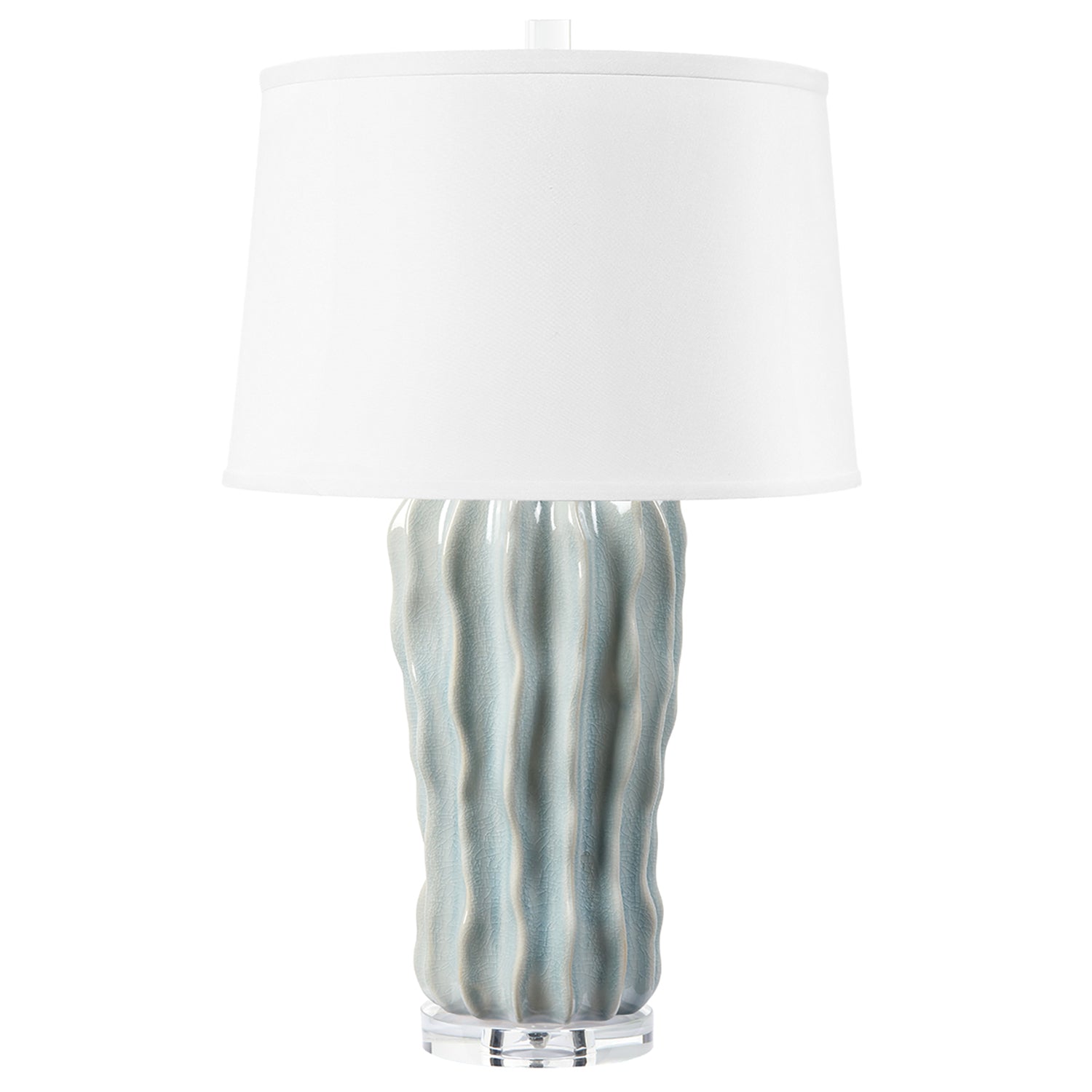 Villa and House Malibu Table Lamp with Shade