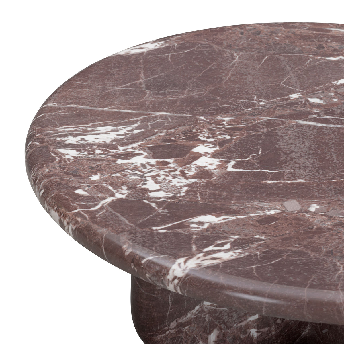 TOV Furniture Juju Faux Marble Round Indoor/Outdoor Coffee Table