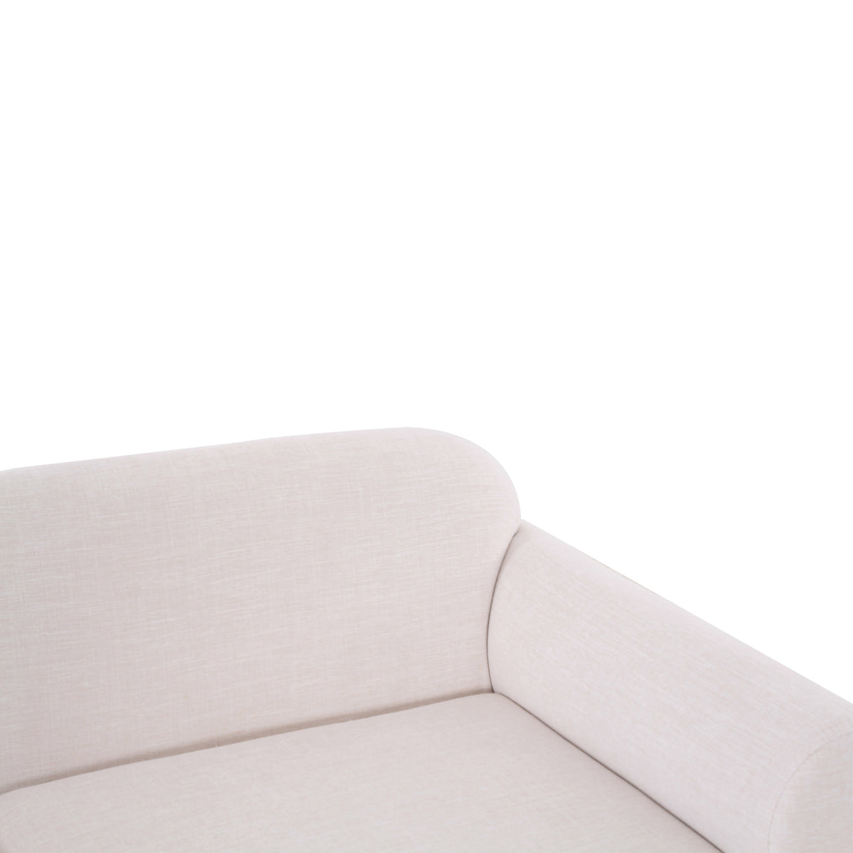 TOV Furniture Gorge Cream 81in Modular Loveseat