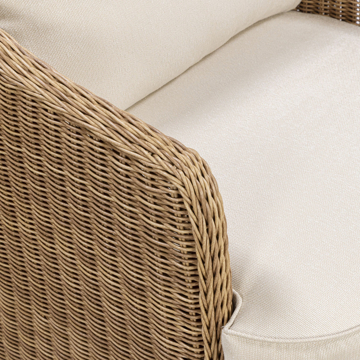 TOV Furniture Axel Cream Boucle Outdoor Accent Chair