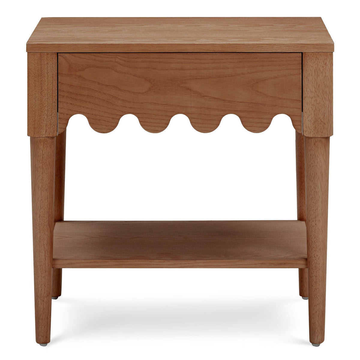 TOV Furniture Oodle 24" Nightstand With Drawer in walnut veneer, primary product view