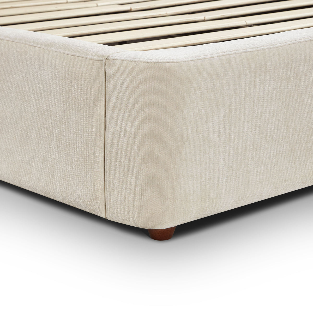 TOV Furniture Leah Cream Performance Chenille Bed