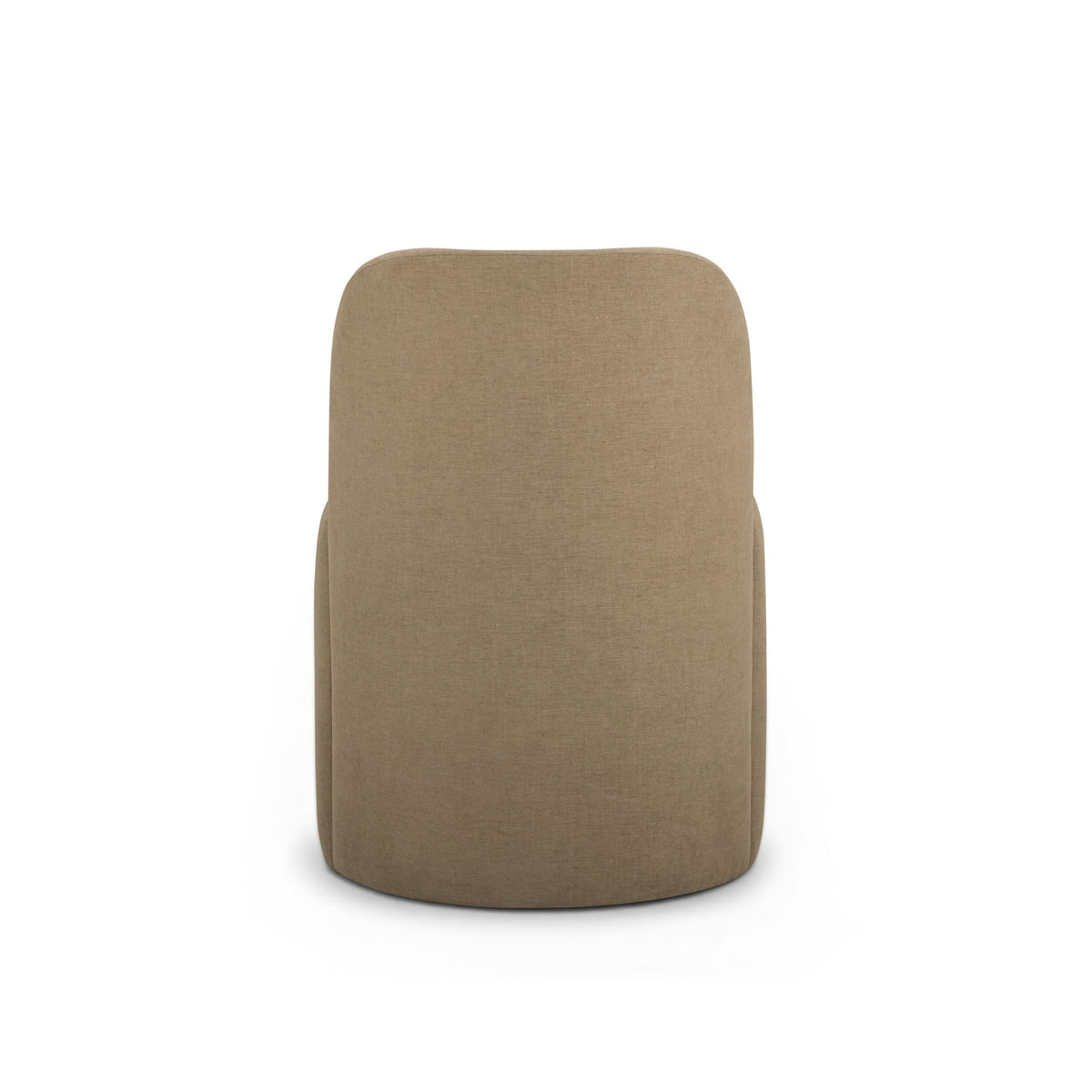 TOV Furniture Persa Light Brown Round Back Performance Chenille Dining Chair