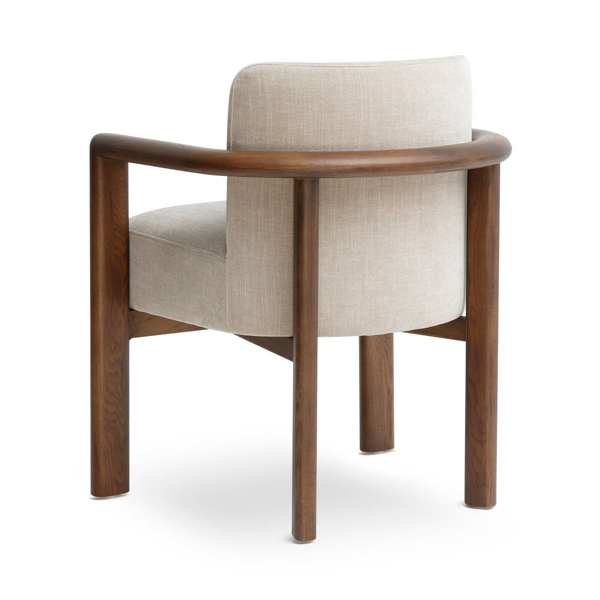 TOV Furniture Irma Taupe Textured Performance Velvet Dining Chair