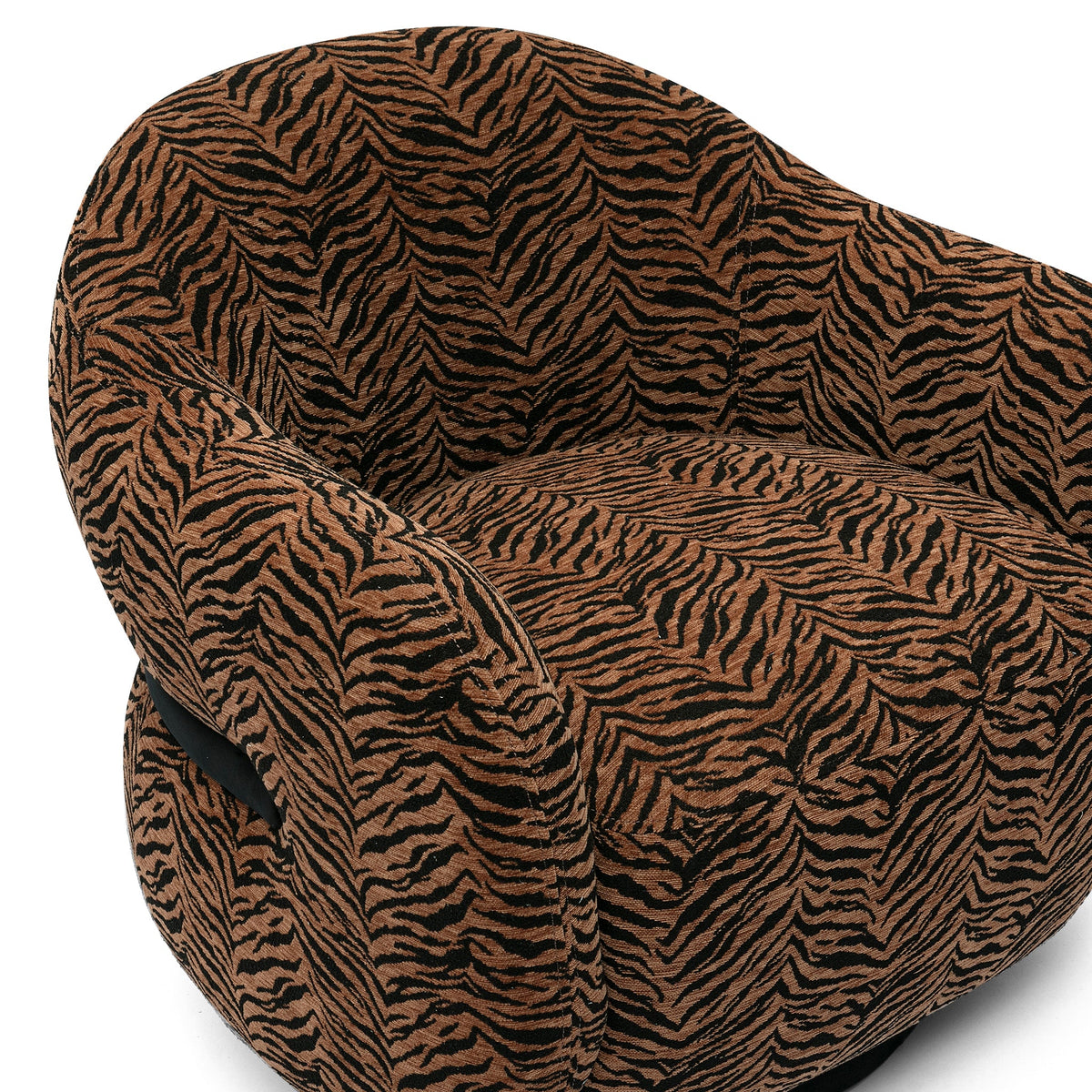 TOV Furniture Salma Animal Print Swivel Chair