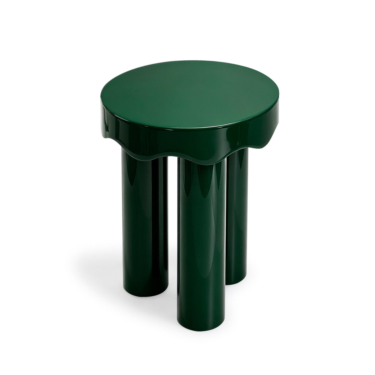 TOV Furniture Casper Green High Gloss Nesting Side Table Set