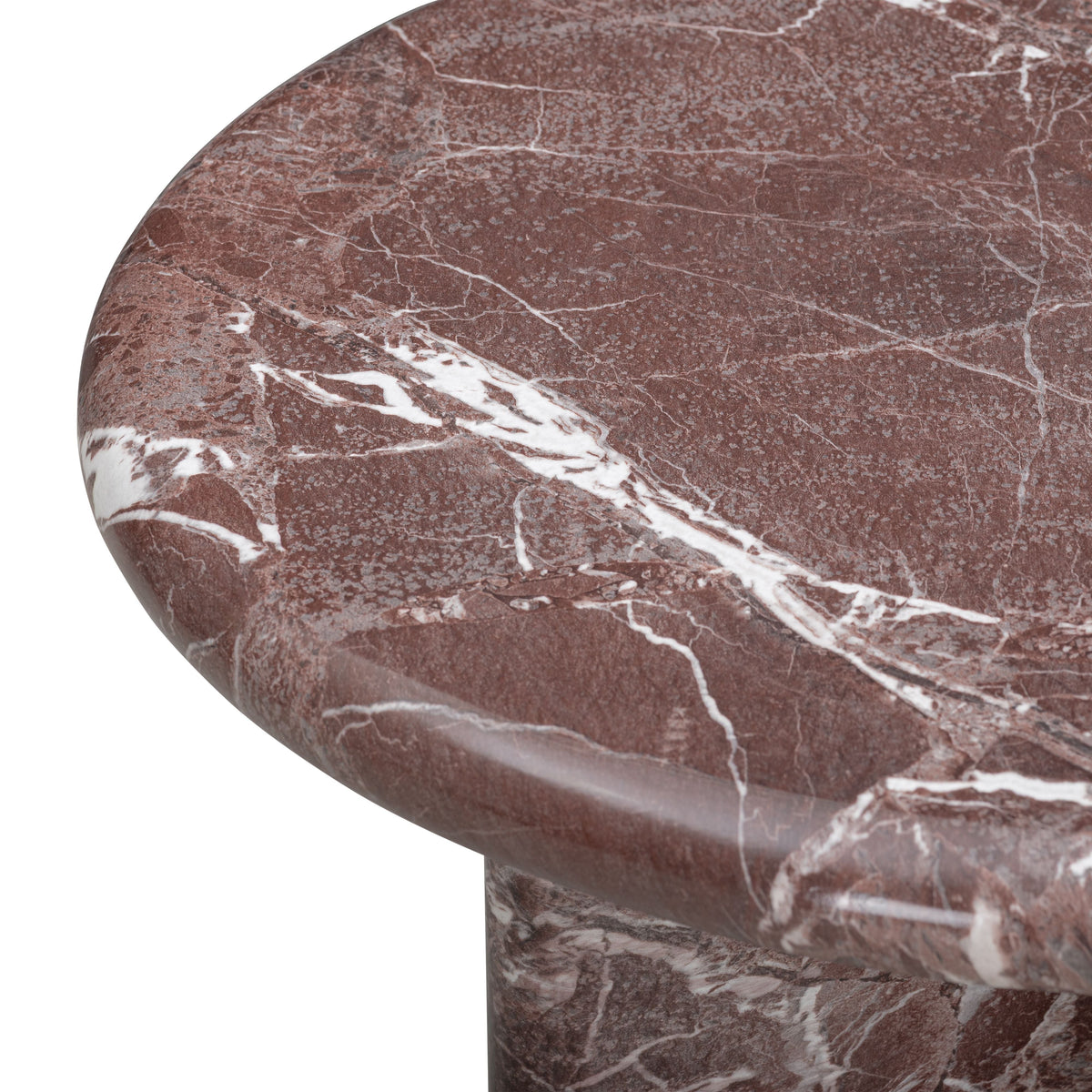 TOV Furniture Juju Faux Marble Round Indoor/Outdoor Coffee Table