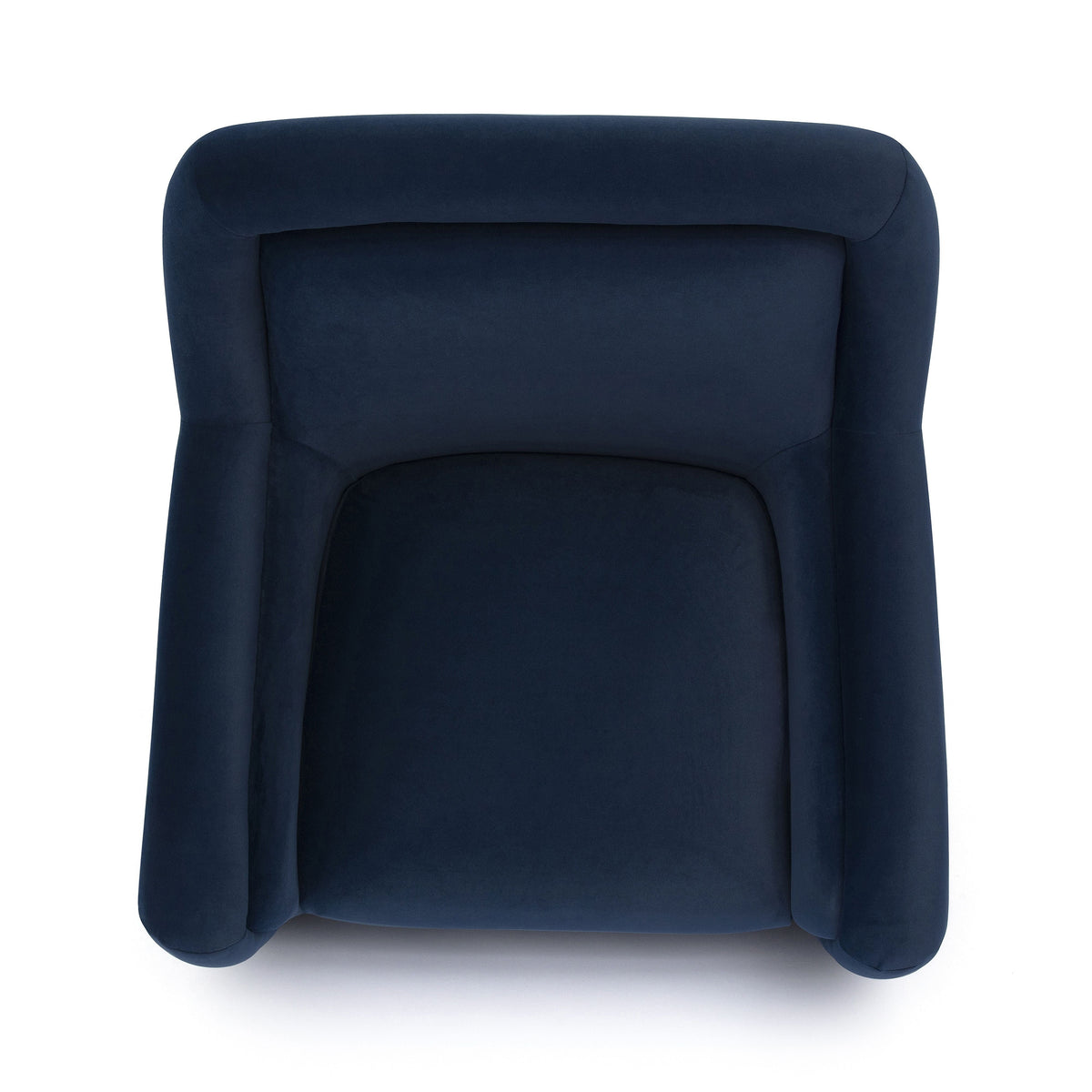 TOV Furniture Charli Dark Blue Performance Swivel Chair