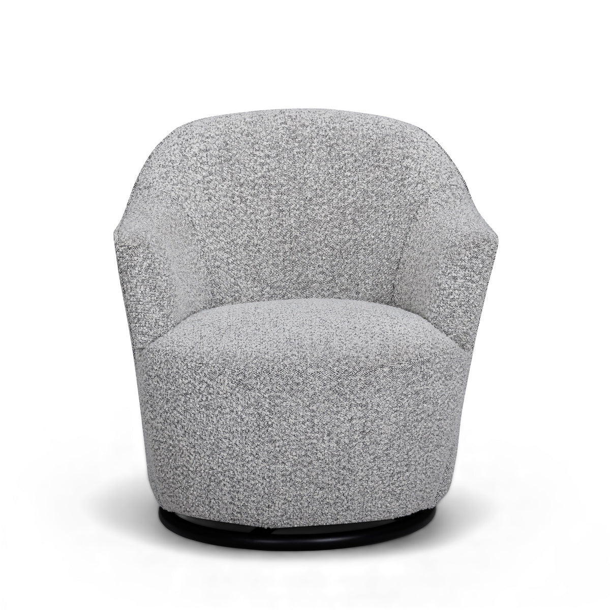 TOV Furniture Skyla Gray Swivel Chair
