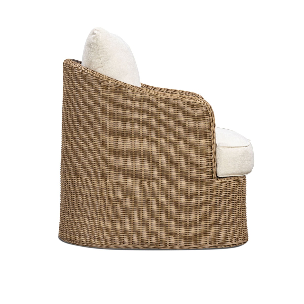 TOV Furniture Axel Cream Boucle Outdoor Accent Chair
