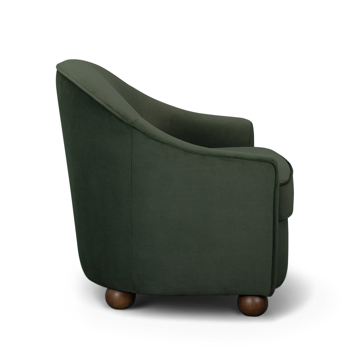 TOV Furniture Cettie Green Performance Velvet Accent Chair
