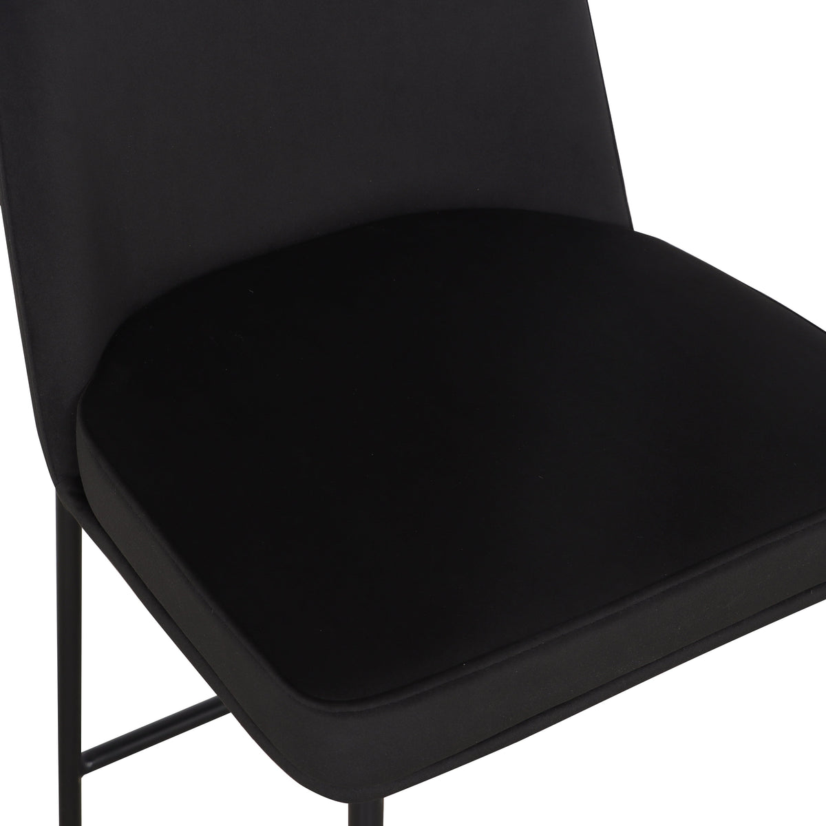 TOV Furniture Sydney Black Performance Velvet Counter Stool Set of 2