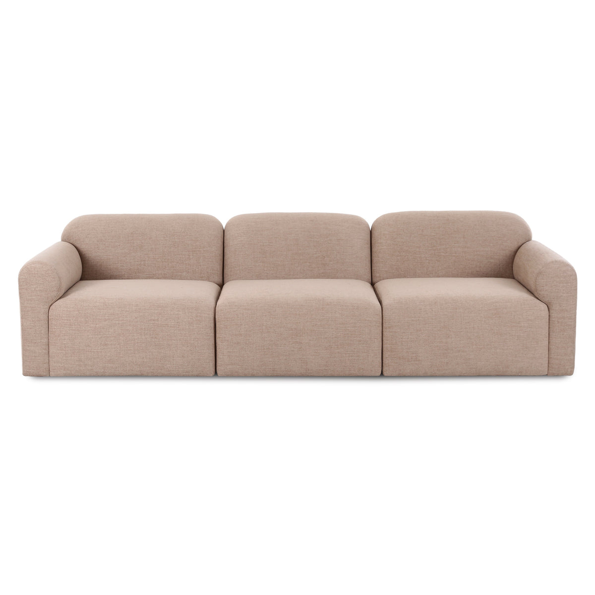 TOV Furniture Gorge Tan 116in Modular Sofa