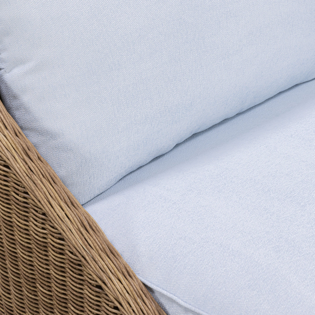 TOV Furniture Axel Blue Boucle Outdoor Lounge Chair