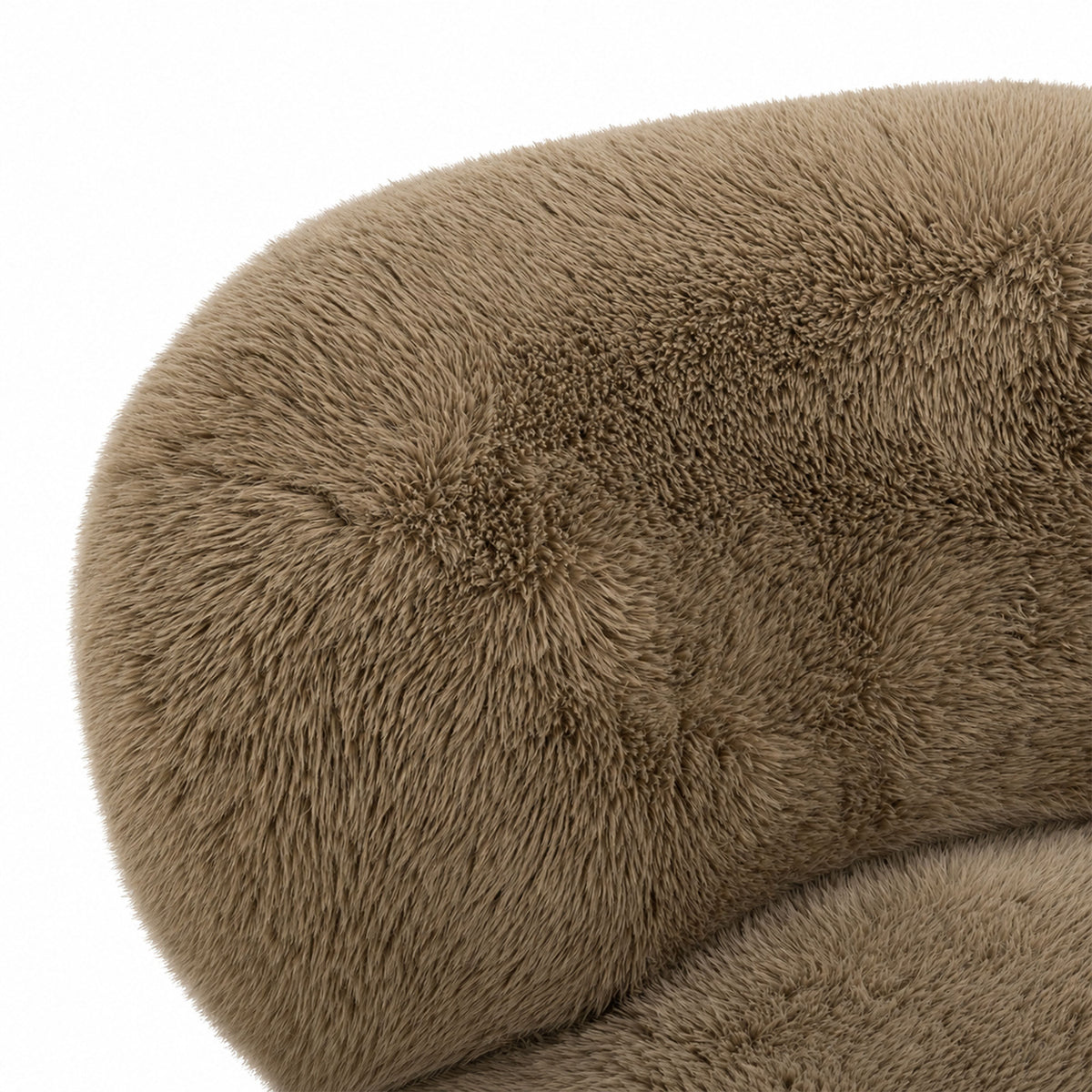 TOV Furniture Pucker Taupe Accent Chair