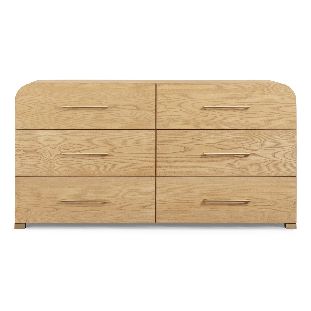 TOV Furniture Marissa Natural Ash 6-Drawer Dresser