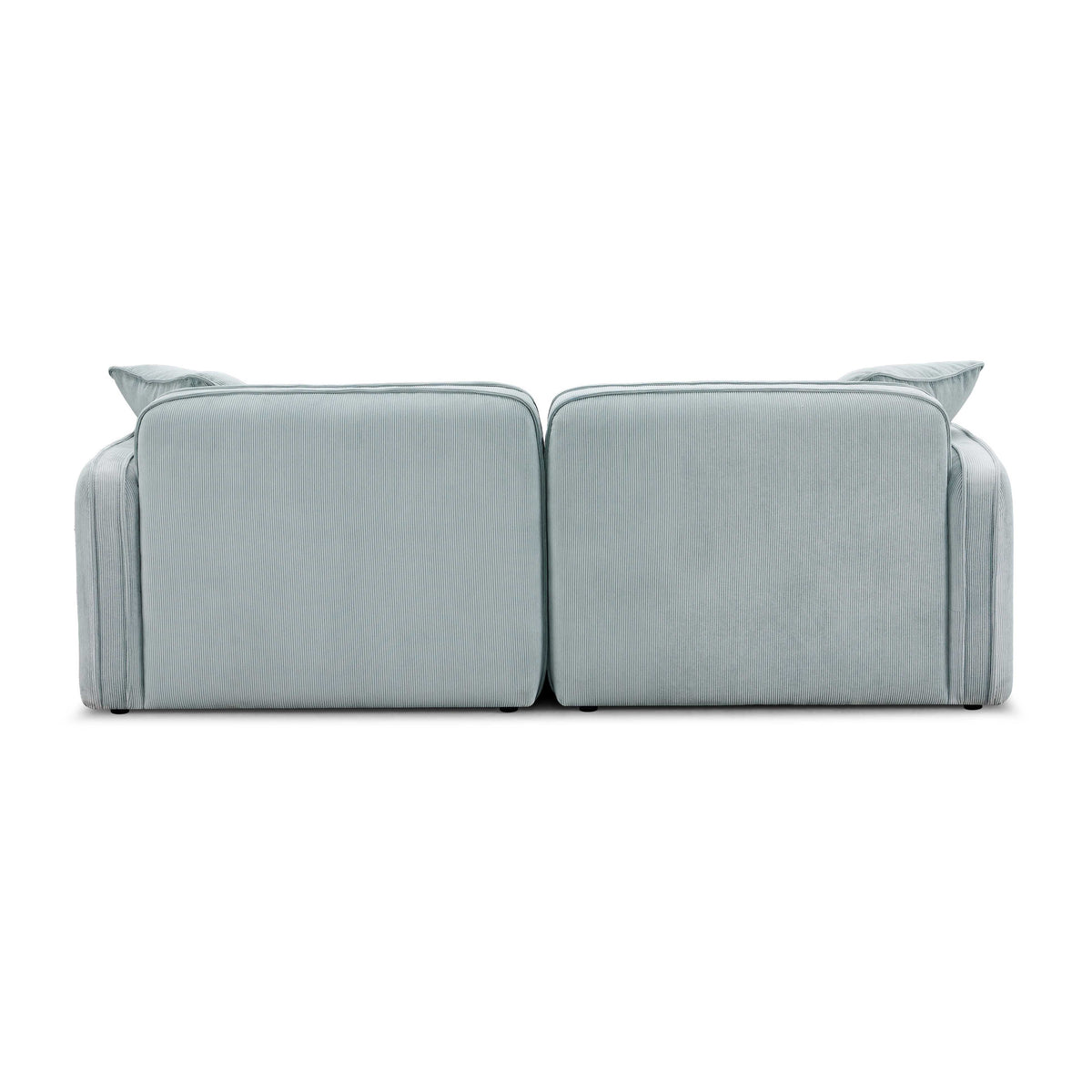 TOV Furniture Travie Sea Blue Modular Loveseat
