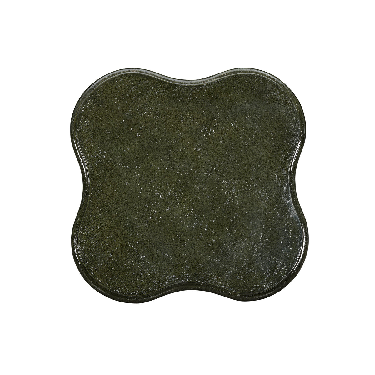 TOV Furniture Addison Green Concrete Indoor/Outdoor Side Table