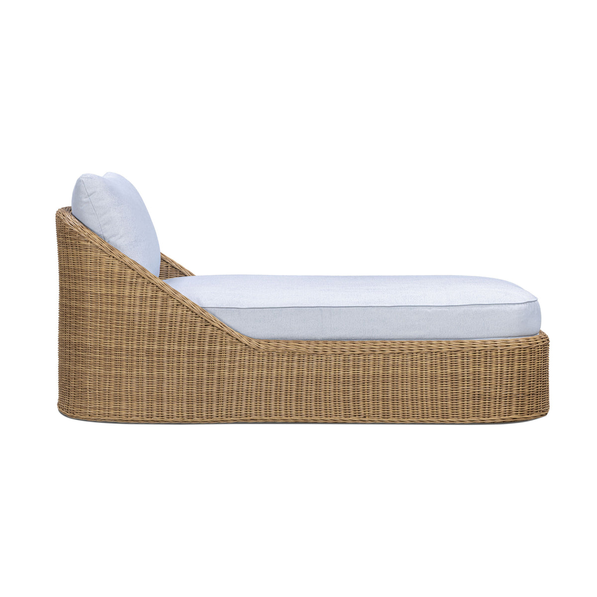 TOV Furniture Axel Blue Boucle Outdoor Lounge Chair