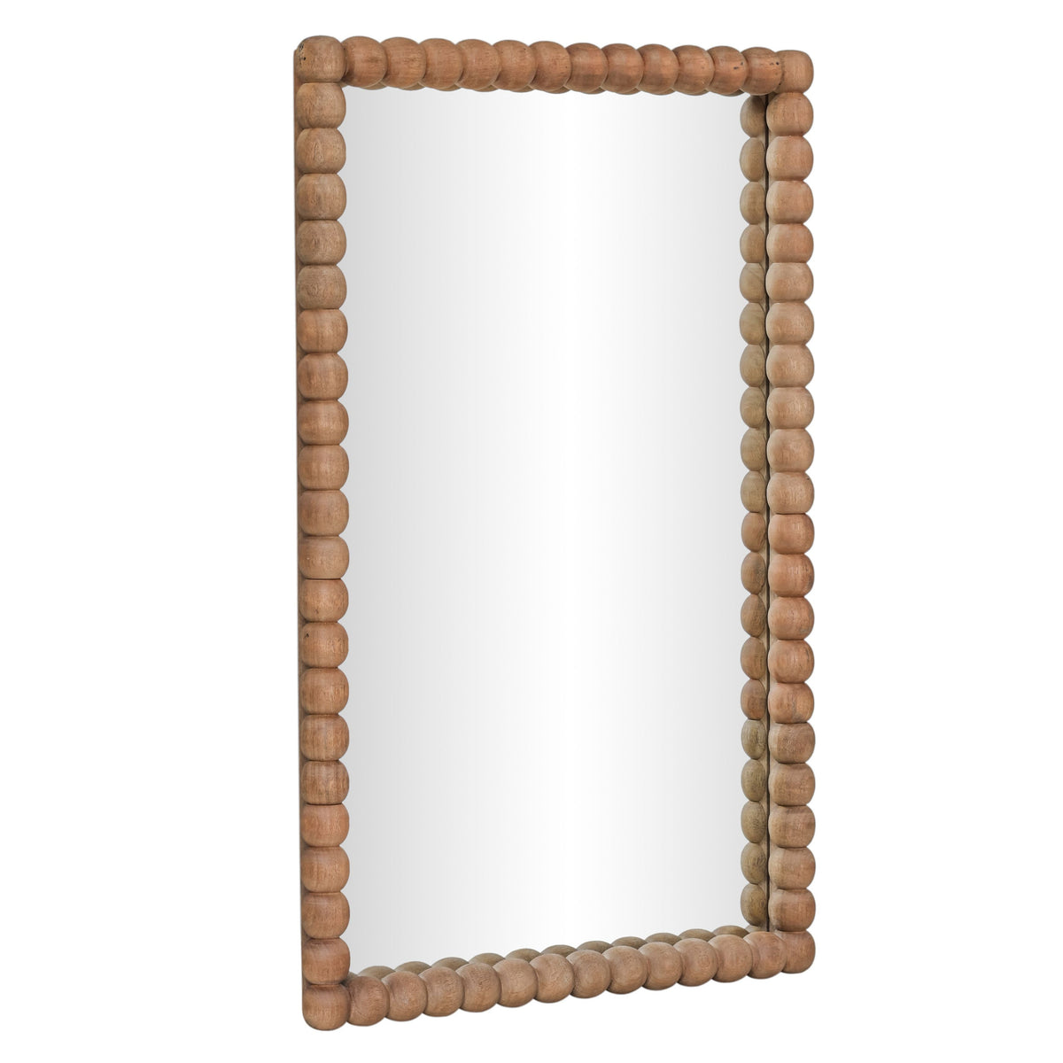 TOV Furniture Cheyanne Carved Solid Wood Rectangular Wall Mirror