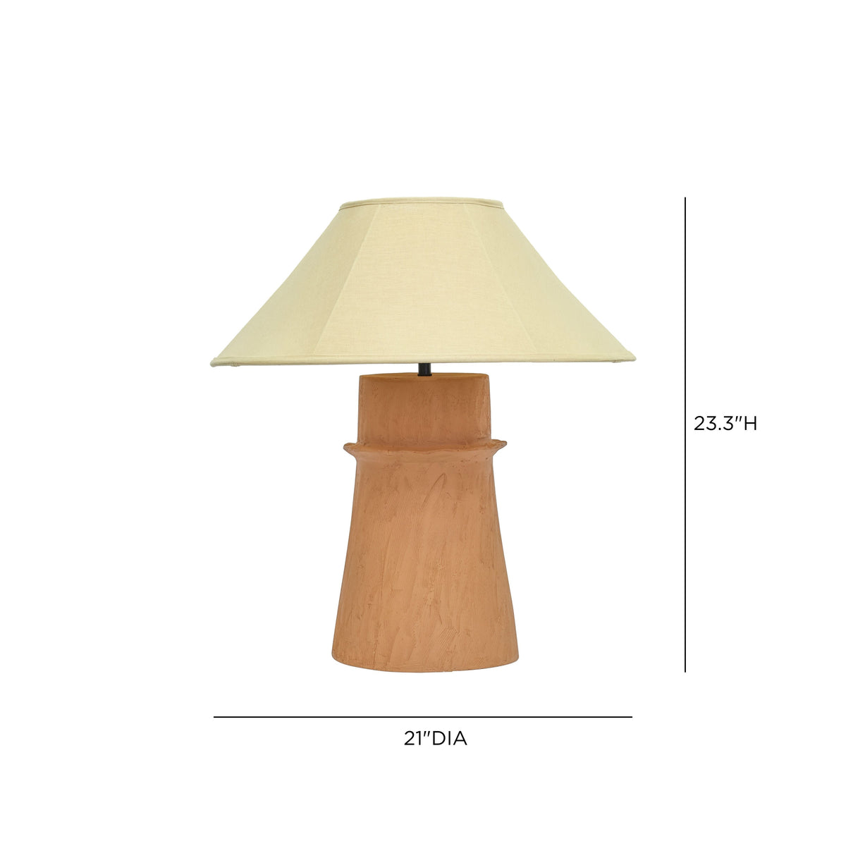 TOV Furniture Matson Terracotta Table Lamp