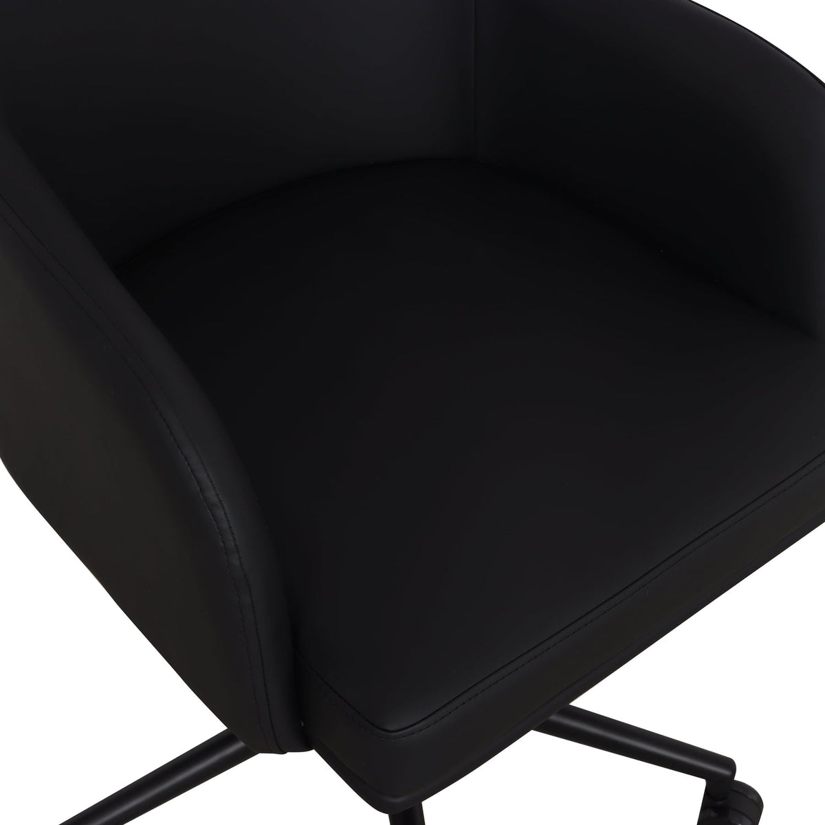 TOV Furniture Sydney Coal Black Office Desk Chair