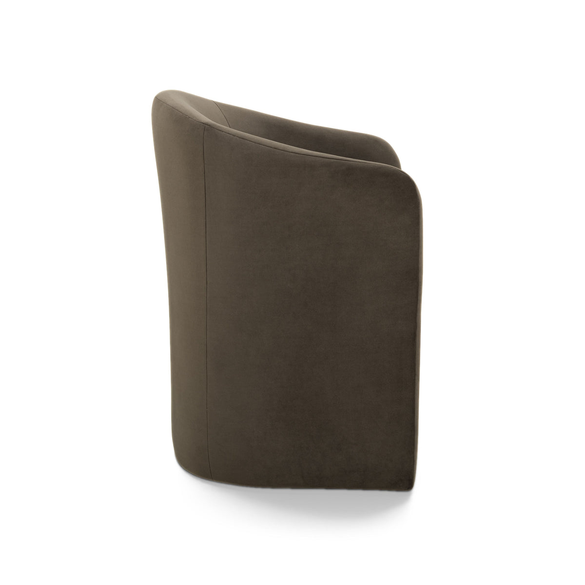 TOV Furniture Seraphina Chocolate Performance Velvet Dining Chair