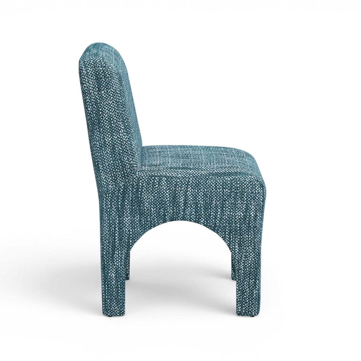 TOV Furniture Tomlin Teal Performance Chenille Dining Chair