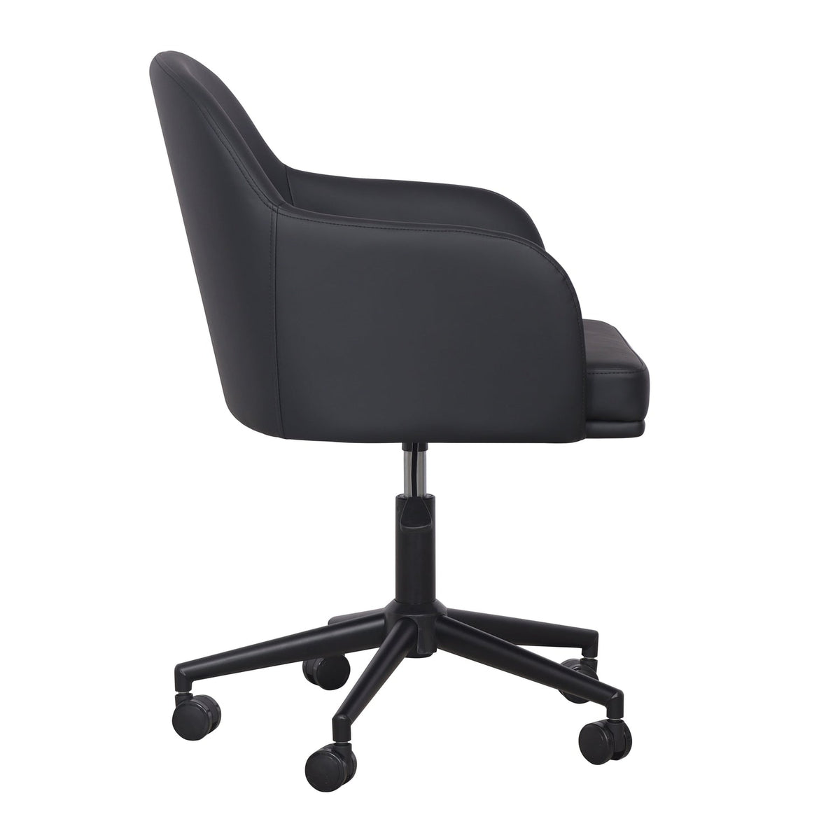 TOV Furniture Sydney Coal Black Office Desk Chair