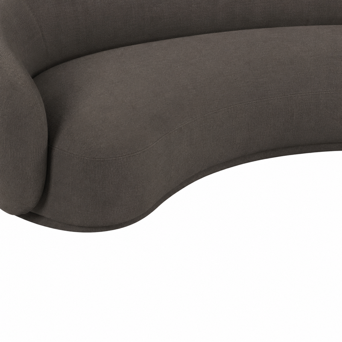 TOV Furniture Kendall Java Brown 89in Sofa