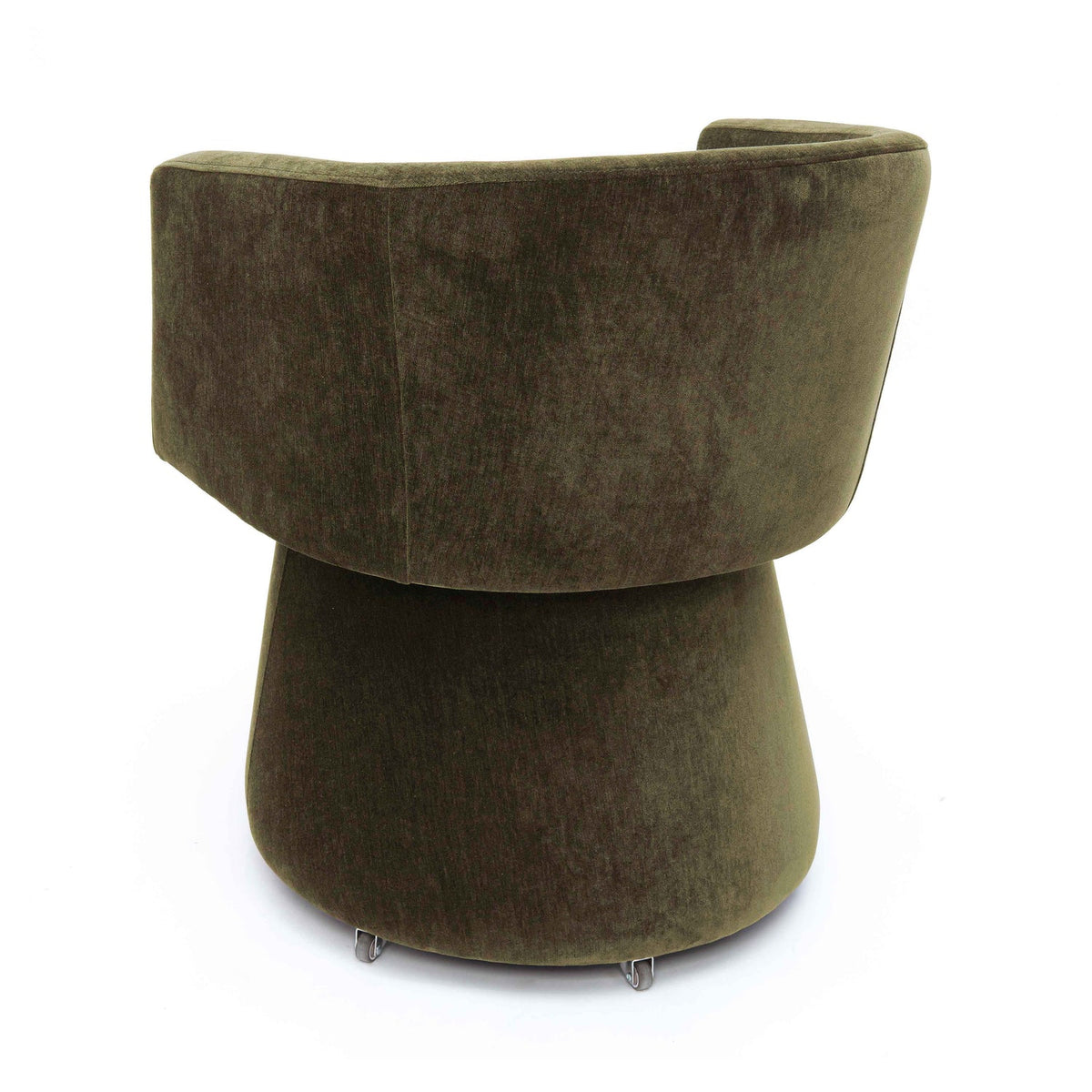 TOV Furniture Kristen Olive Green Rolling Desk Chair