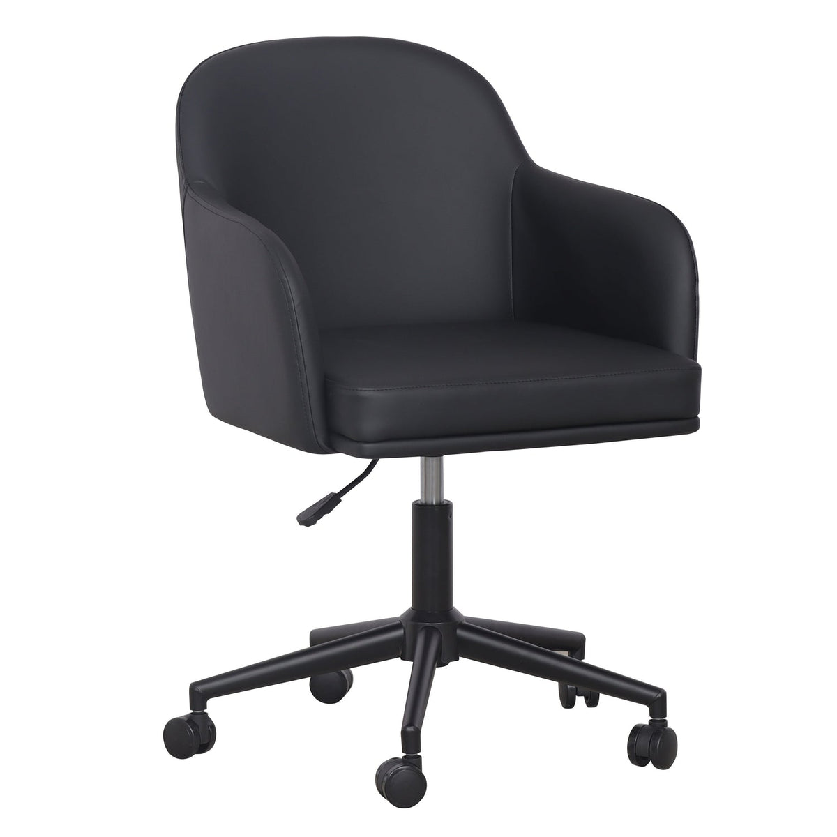 TOV Furniture Sydney Coal Black Office Desk Chair