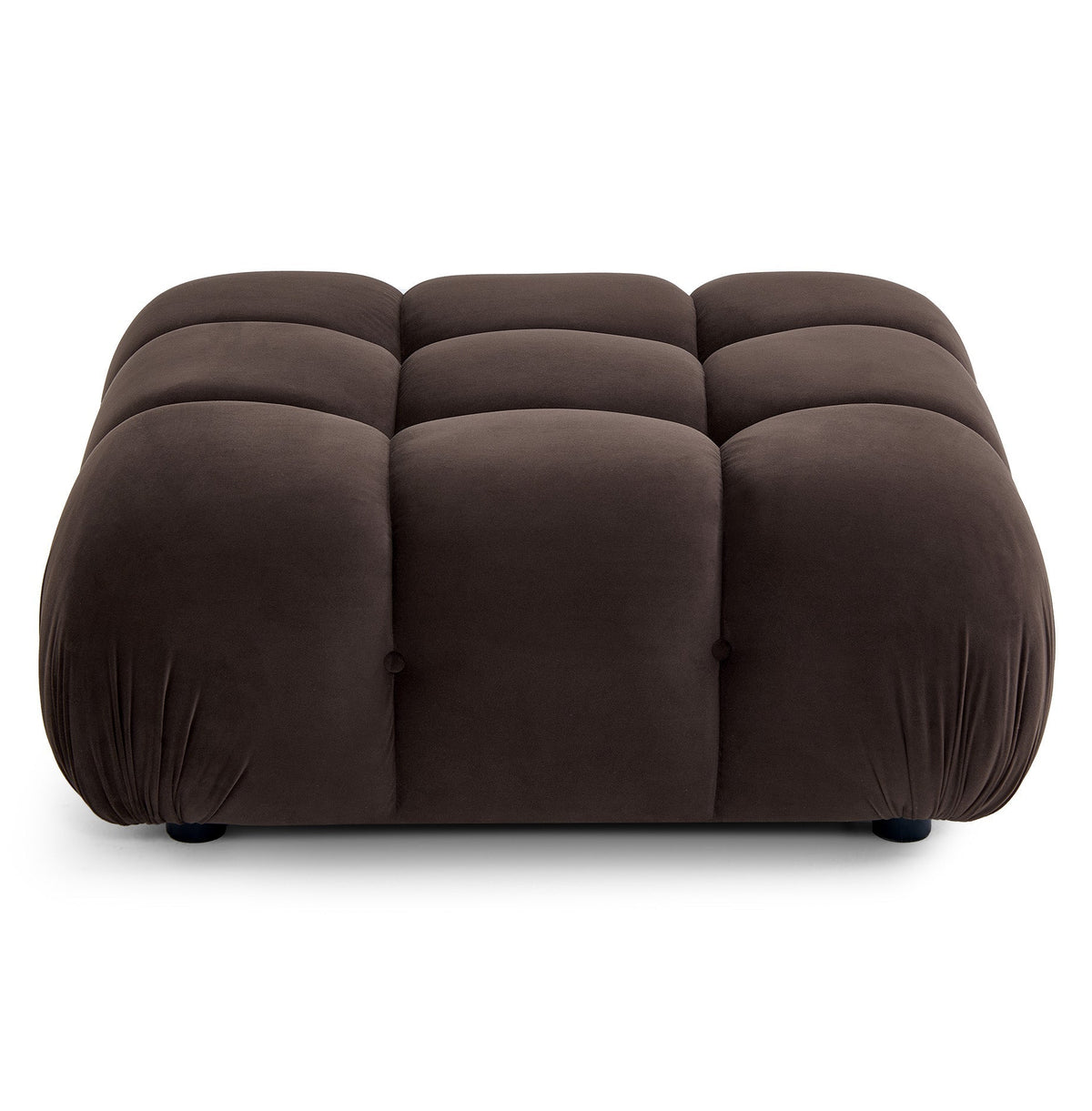 TOV Furniture Calliope Dark Brown Performance Modular Ottoman