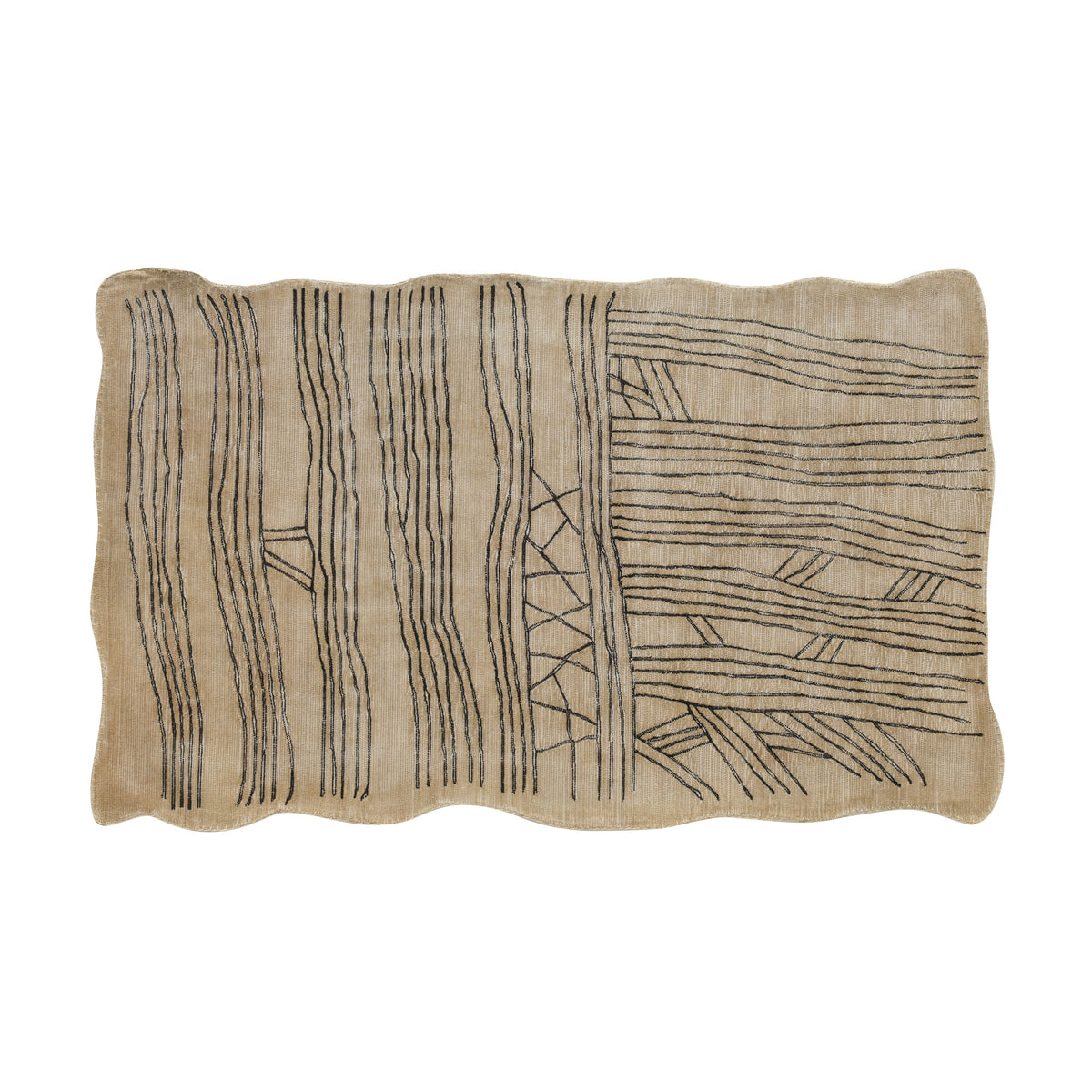 TOV Furniture Daphne Natural Hand Tufted Wool Area Rug