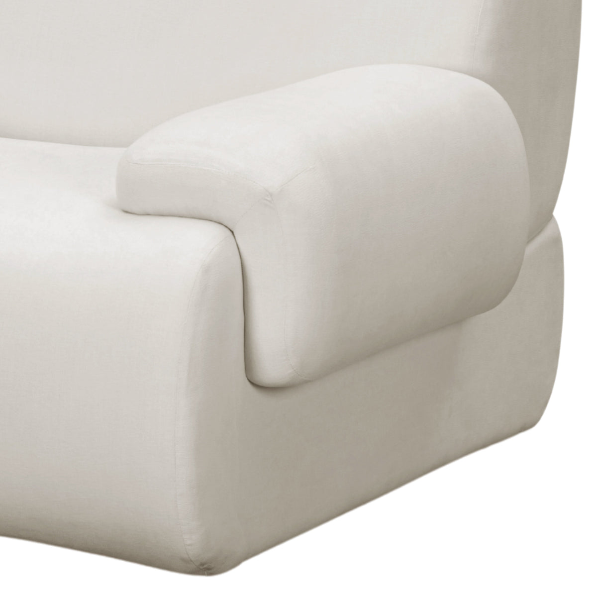TOV Furniture Zenith Cream Upcycled Modular Sofa
