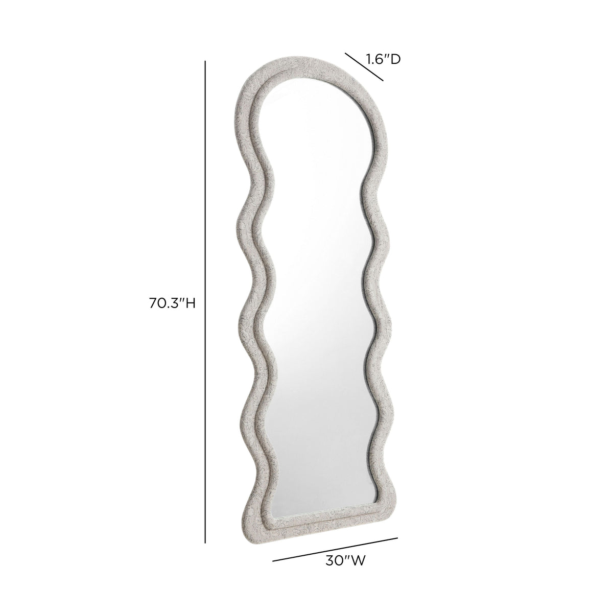 TOV Furniture Rhodes 70" Floor Mirror