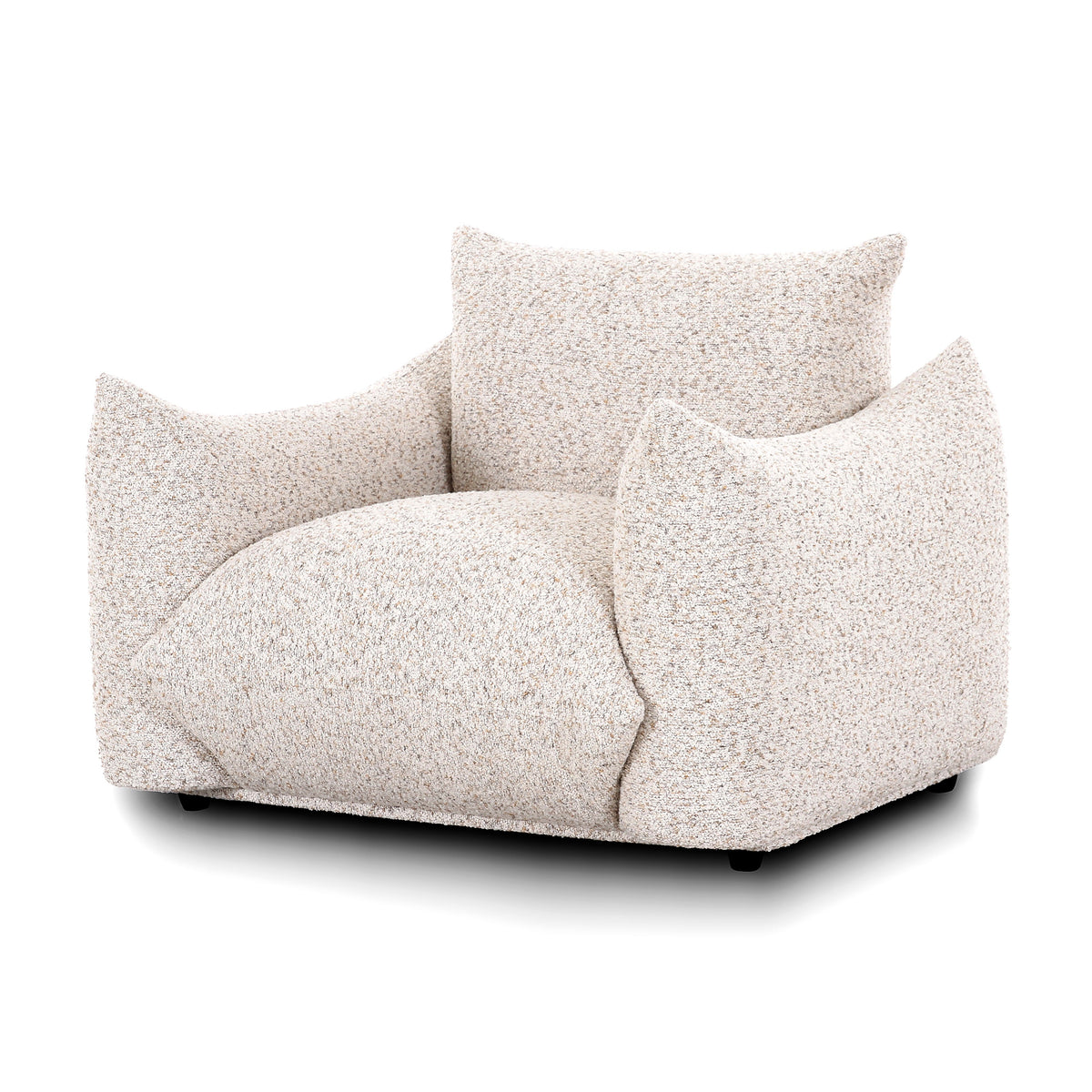 TOV Furniture Saint Tropez Sand Nubby Armchair