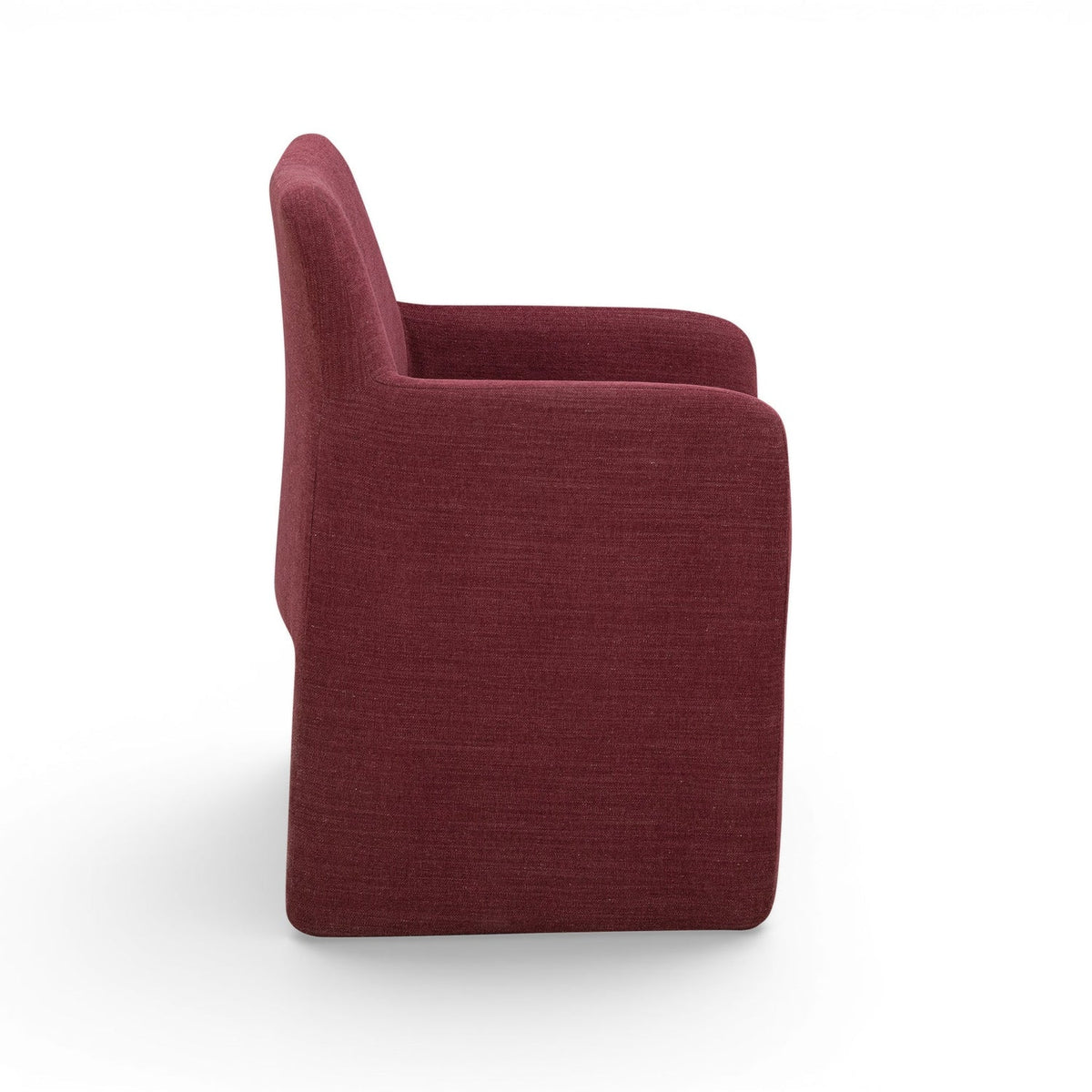 TOV Furniture Crawley Red Performance Linen Chenille Dining Chair