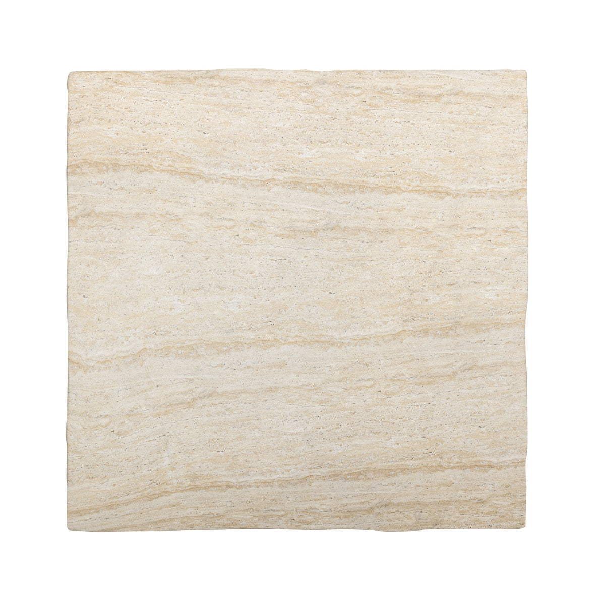 TOV Furniture Roxanne Faux Travertine Concrete Indoor/Outdoor Coffee Table