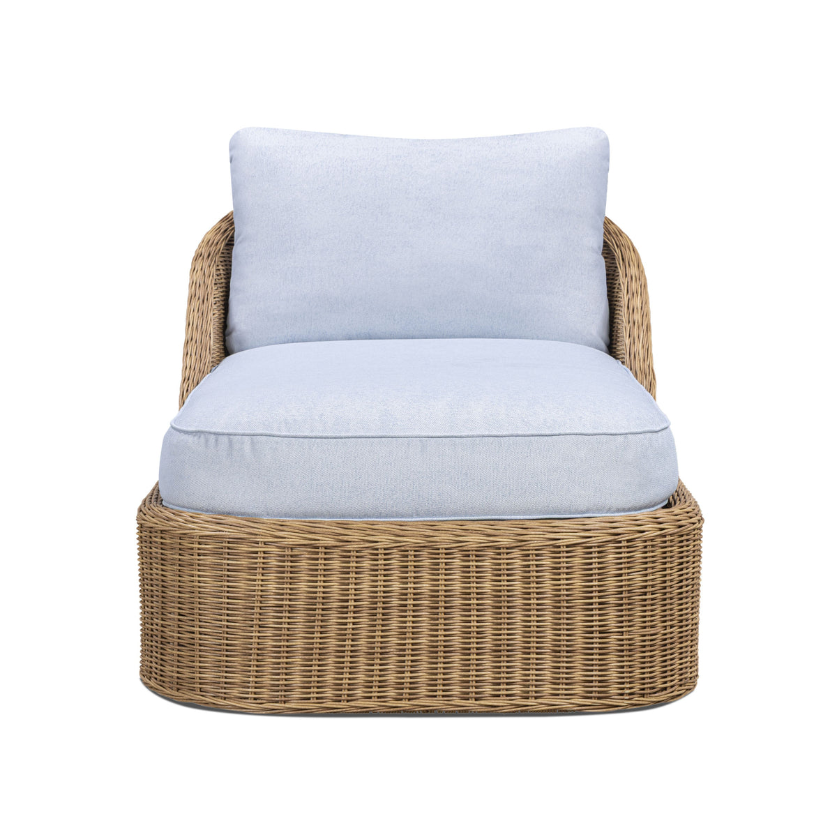 TOV Furniture Axel Blue Boucle Outdoor Lounge Chair