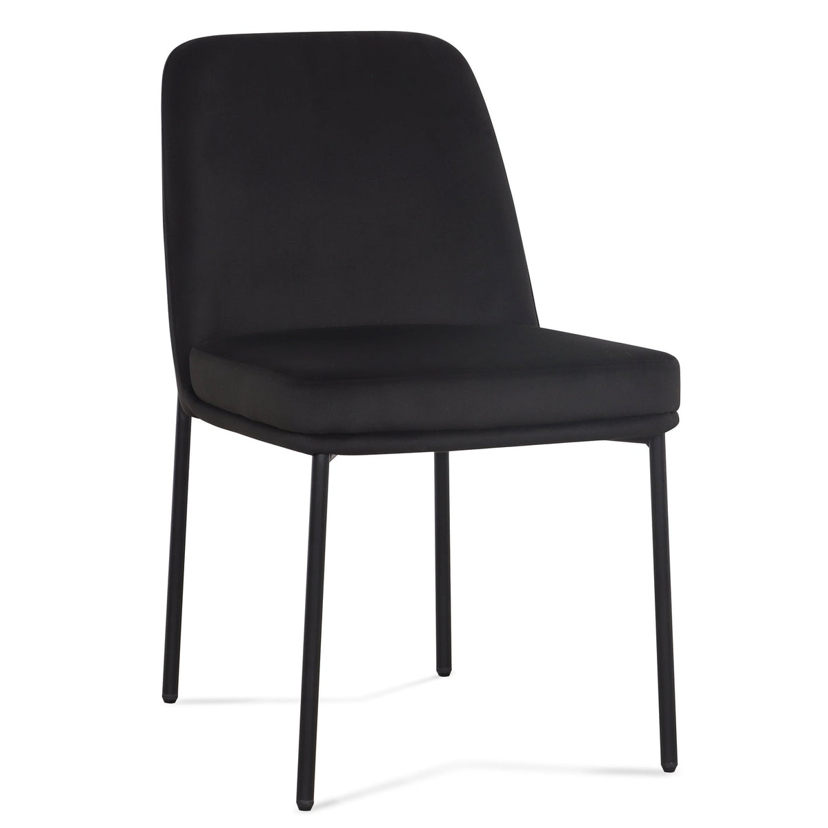 TOV Furniture Sydney Black Performance Velvet Dining Chair Set of 2